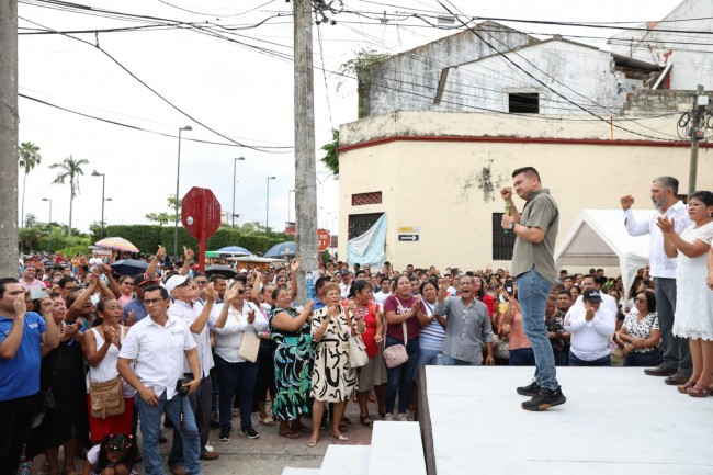 Luz y agua de calidad la prioridad: Ovidio Peralta