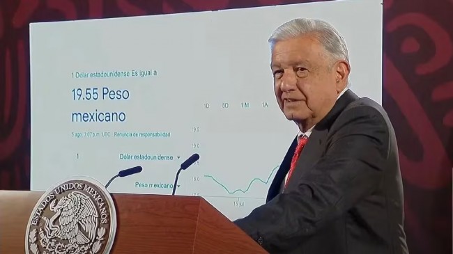 “Podemos resistir un poco más”, dice AMLO en el “lunes negro”