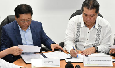 Establece UJAT acuerdo de cooperación  con la Universidad Qinghai, China