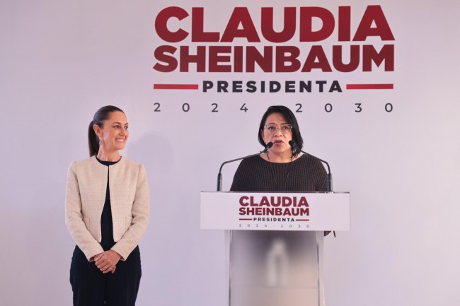 Estará Emilia Esther Calleja  al frente de CFE: Sheinbaum