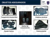 Detienen a integrantes de célula delincuencial