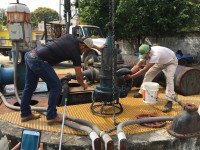 Mantenimiento oportuno a los equipos de agua y saneamiento