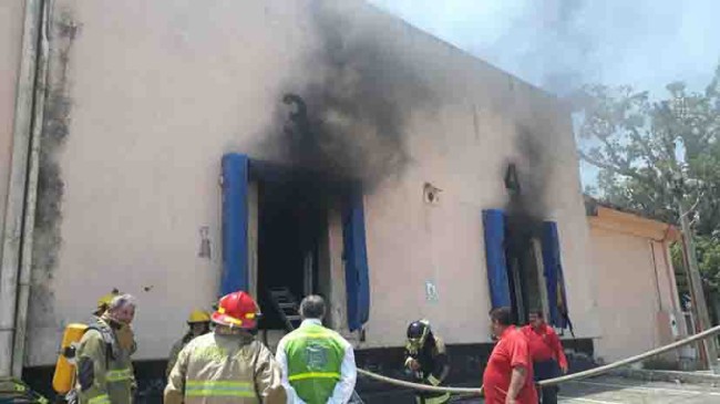 Connato de incendio en  el Frigorífico; sin víctimas