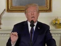 Tras el anuncio de Trump, caen  las primeras bombas en Damasco