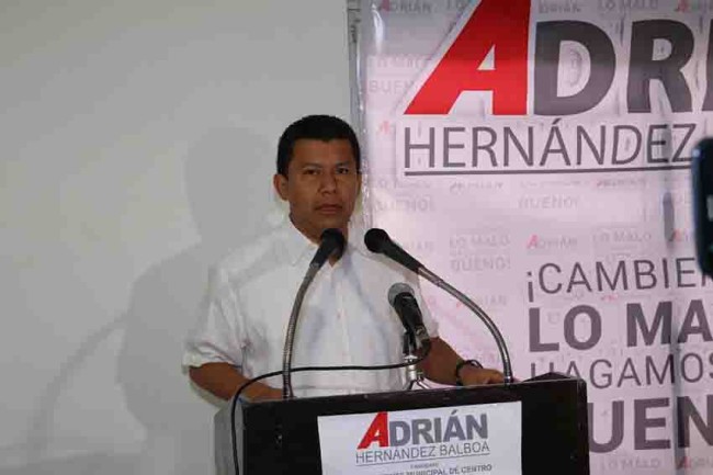 Buscará AHB que Centro tenga su propia policía