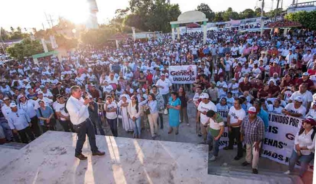 Familias tabasqueñas  vivirán en paz y sin miedo