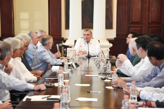 Se reúne el gobernador Adán Augusto con Mesa de Seguridad y Justicia