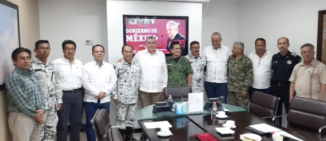 Encabeza Adán Augusto  reunión sobre seguridad