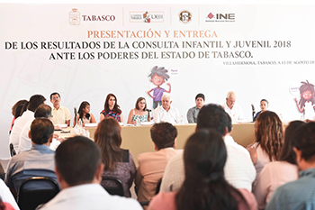 Fortalece INE promoción de  la cultura política democrática