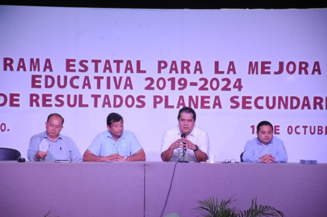 Repunta Tabasco en el  ranking de la prueba Planea