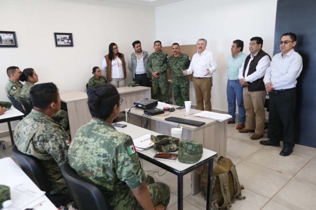 Capacitan a elementos de la Guardia Nacional