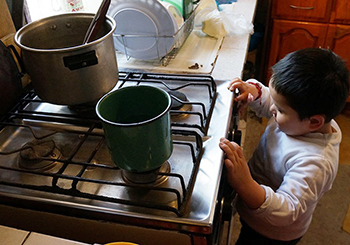 Previene Salud sobre  accidentes infantiles
