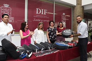 Exhorta presidenta del DIF a   aprovechar servicios del CAAT