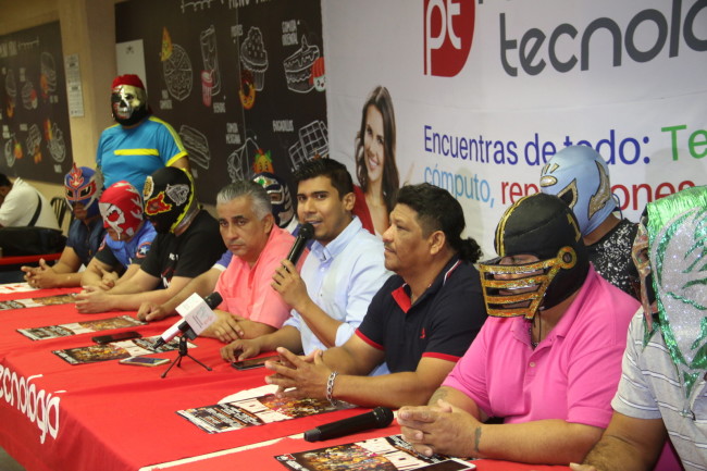 Invita la Corat a función de  lucha libre, el 16 de febrero