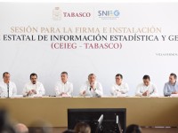 Respalda información del INEGI  políticas públicas de Tabasco: Adán
