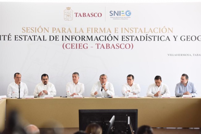 Respalda información del INEGI  políticas públicas de Tabasco: Adán
