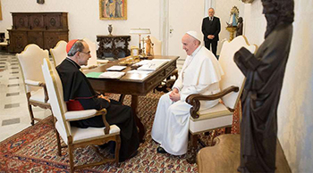 Acepta Papa renuncia de Cardenal acusado de delitos de pederastia
