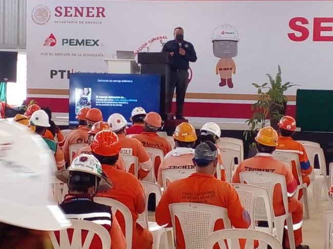 Participa PEC en Feria de Seguridad organizada por Pemex e Ica Fluor