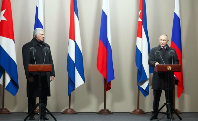 “Rusia y Cuba tienen un mismo enemigo, el imperio yanqui”