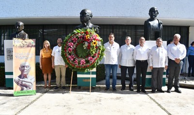 Conmemora la UJAT el 46 Aniversario  Luctuoso de Carlos Pellicer Cámara
