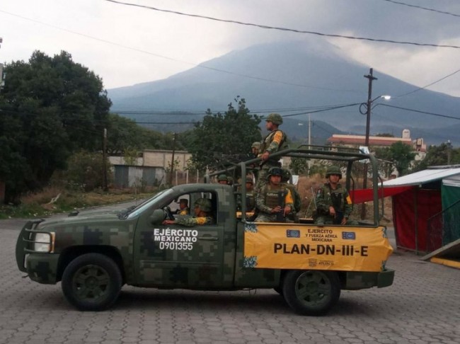 Moviliza Sedena 7 mil 275 elementos a zona del ‘Popo’