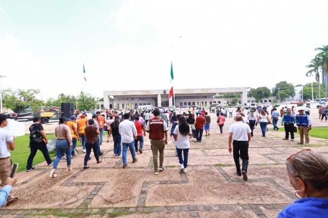 Se suma Centro al simulacro nacional