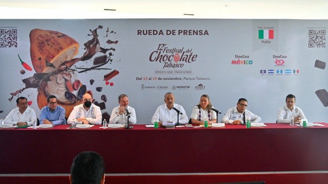 Proyectará el Festival del Chocolate legado de Tabasco