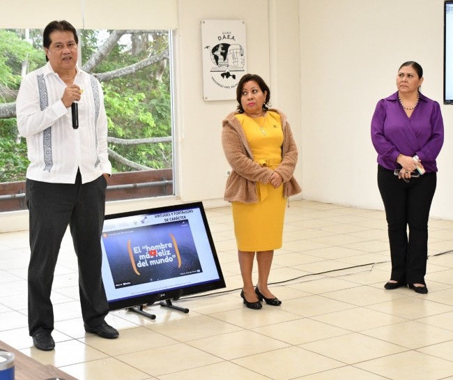 Rector de la UJAT promueve Capacitación a profesores en materia de Cultura de Paz