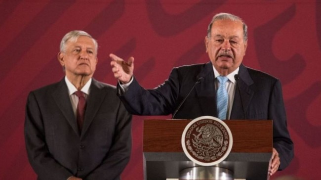 Slim es un hombre respetuoso: Obrador