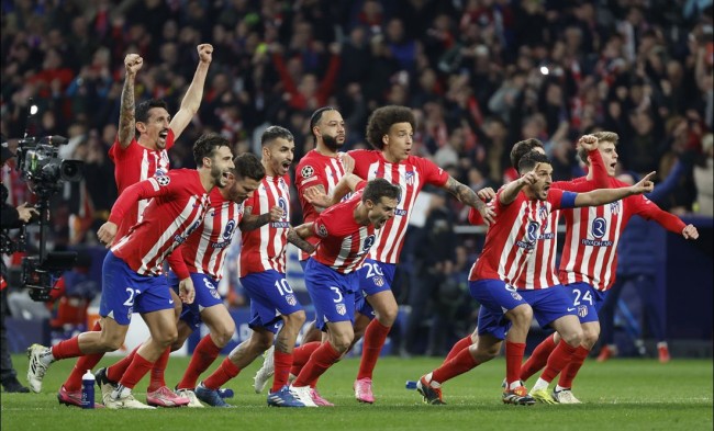 EN SERIE DE PENALES ATLÉTICO DE MADRID AVANZA A CUARTOS DE LA CHAMPIONS LEAGUE