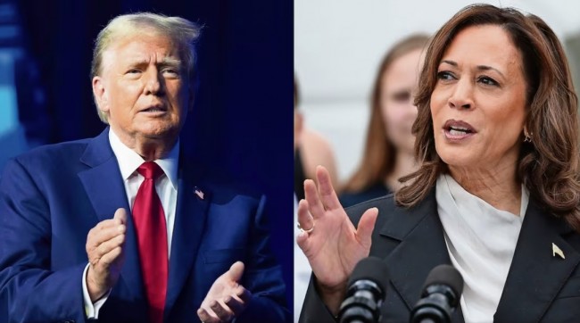 Trump acusa a Kamala Harris  de querer “fronteras abiertas”