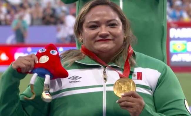 Gloria Zarza, oro para México