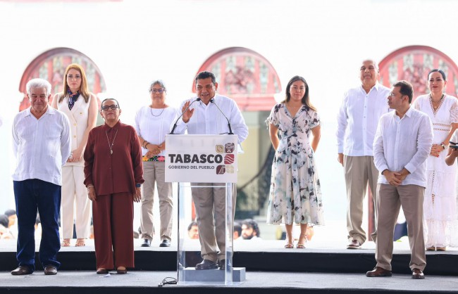 TABASCO SEGUIRÁ LA RUTA DEL DESARROLLO: MAY