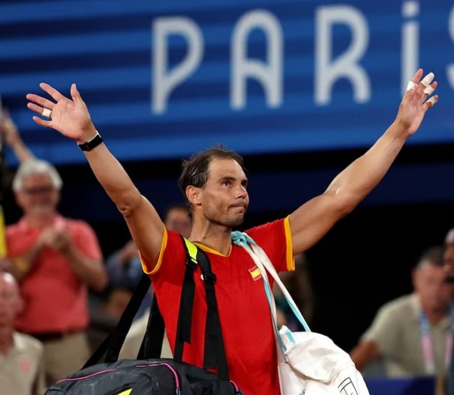 Nadal, se retira