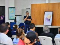 Homenaje póstumo del ingeniero Valdivia