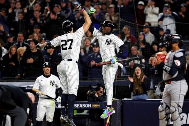 Judge con su primercuadrangular y Yankeesvencen a Cleveland 6-3