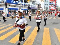 Transcurre sin incidentes el desfile cívico militar del 20 de Noviembre