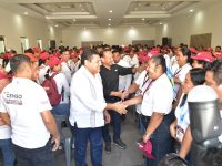 Se reúne Javier May con Servidores del Pueblo para organizar de derechos sociales en Tabasco