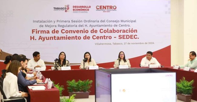Crece Centro con simplificación Administrativa: Osuna