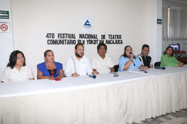 Presenta Canaco cuarto Festival Nacional de Teatro Comunitario Biji Yokot’Ángel Nacajuca