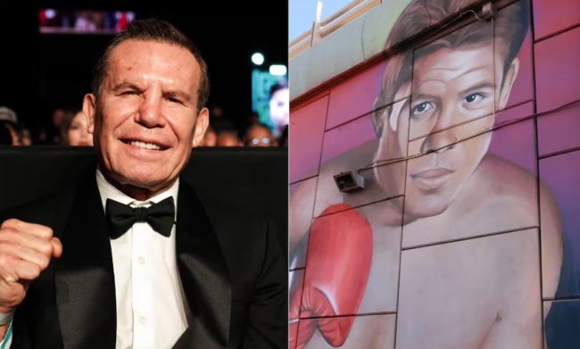 JC Chávez inmortalizado en un espectacular mural