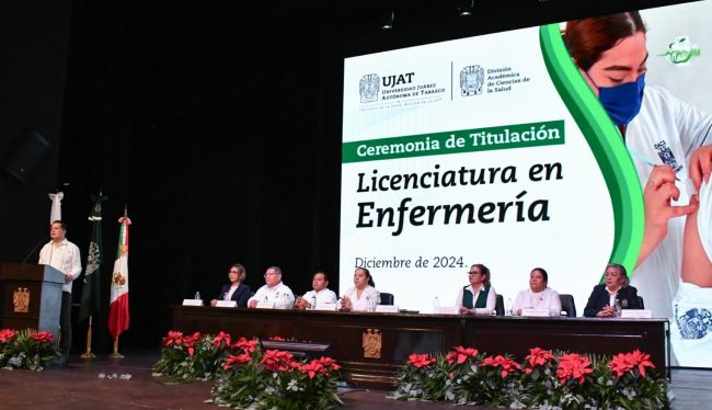 Destacan profesionales de enfermería de la UJAT: GNO