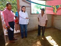 Entrega Yolanda Osuna obras sociales 