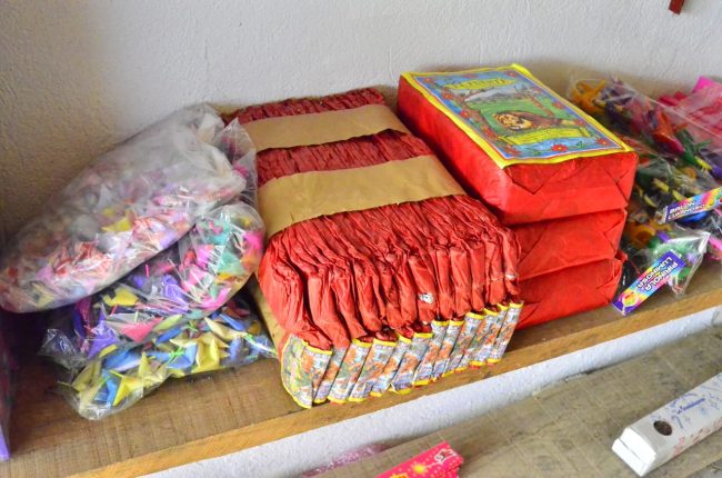 Decomisan más de 500 kilos de petardos