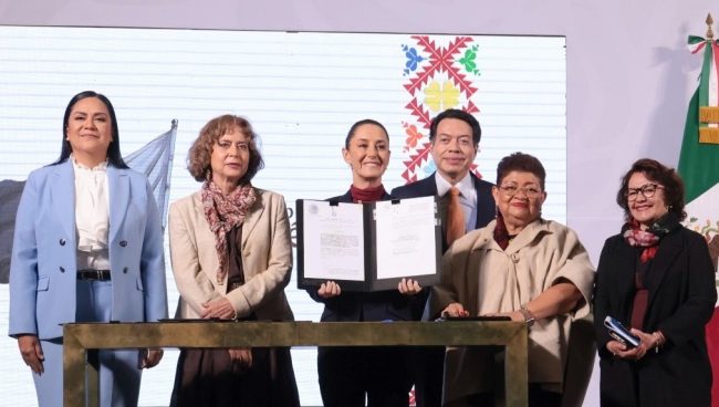 Firma Claudia Sheinbaum decretos promulgatorios