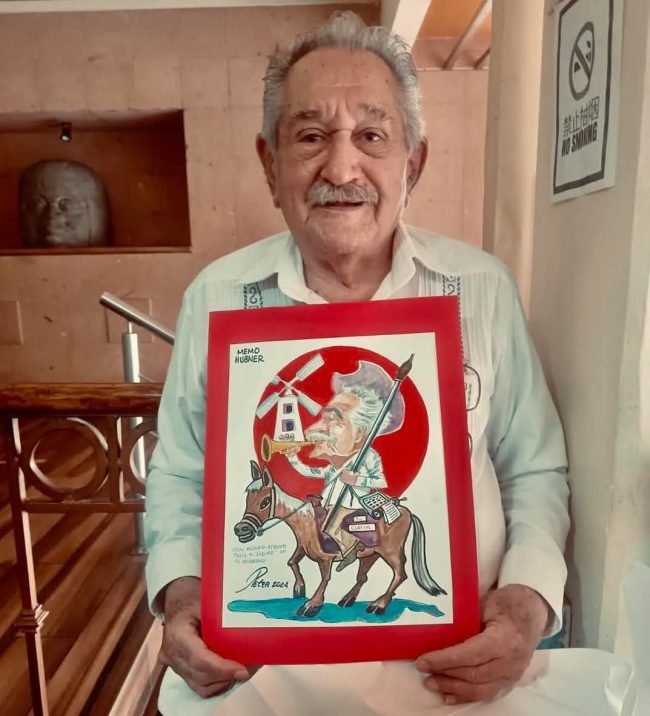 Fallece el decano del periodismo, Don Memo Hübner, a los 82 años