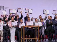 Sheinbaum llama a gobernadores y alcaldes a invertir en agua y caminos