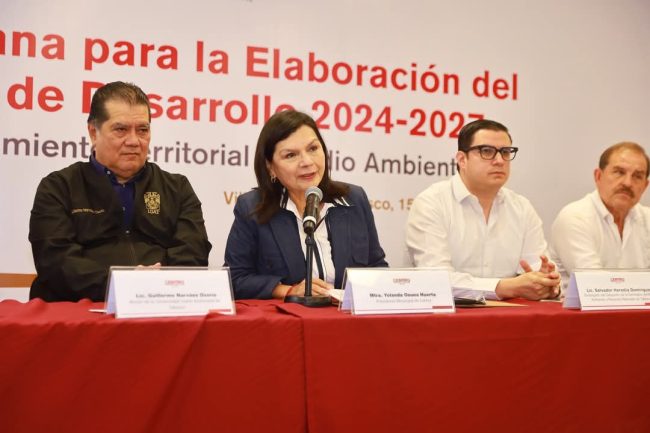 Encabeza Yolanda Osuna foro medioambiental para integrar el Plan Municipal de Desarrollo 2024-2027