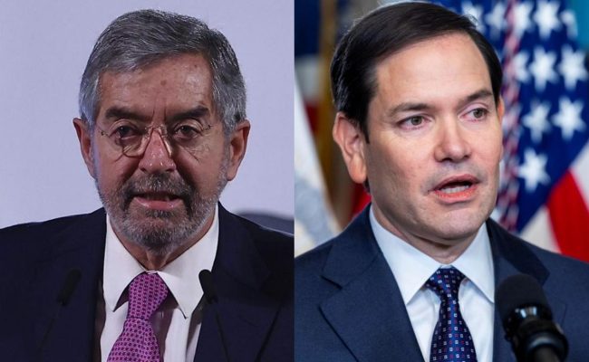 Confirma Embajada de EU llamada De la Fuente con Rubio