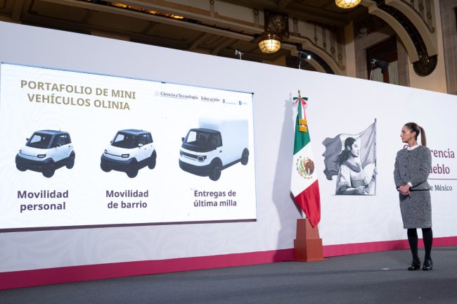 Olinia, primera armadora mexicana de mini vehículos eléctricos 